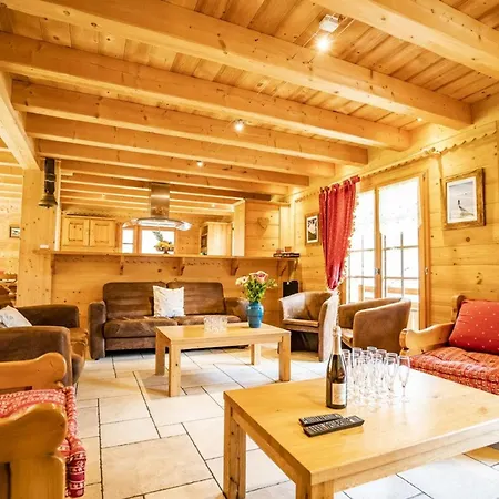 4* Pour 15 Pers. Avec Jacuzzi, Balcon Et Poele A Bois, Proche Du Telecabine Du Linga Et Super-chatel - Fr-1-676-26 * Chatel